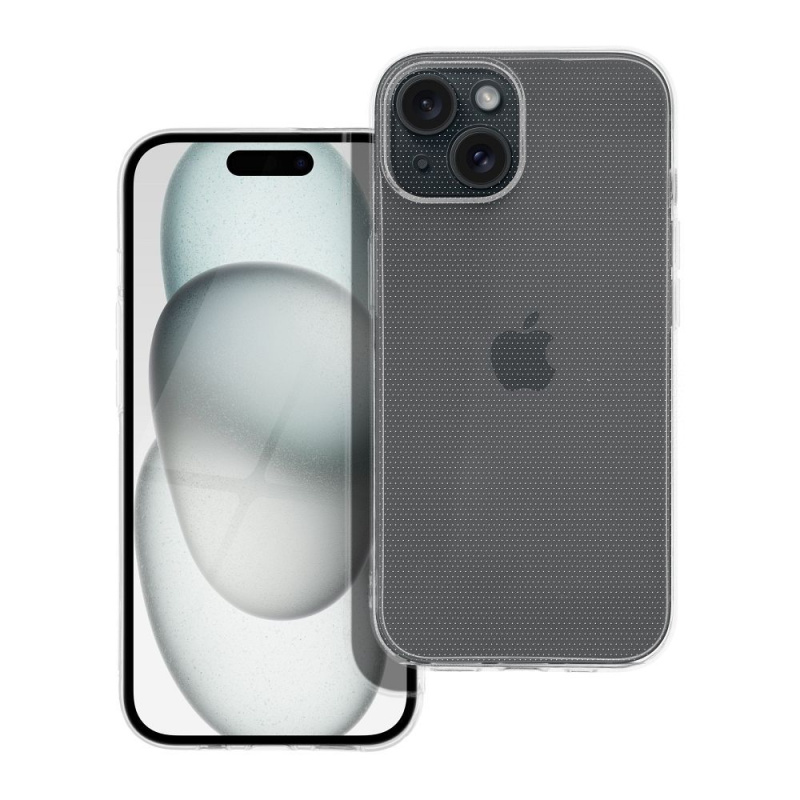 OEM Pouzdro CLEAR CASE 2mm APPLE IPHONE 15 (ochrana fotoaparátu)