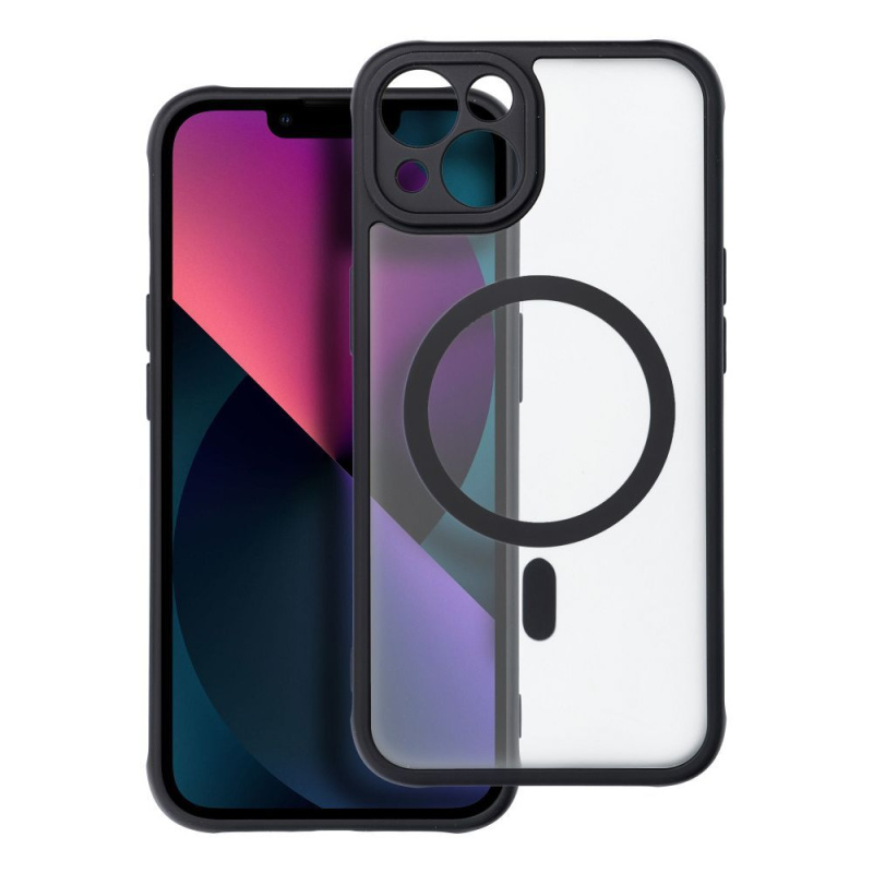OEM Pouzdro Full Matte Mag Cover MagSafe APPLE IPHONE 13 černé