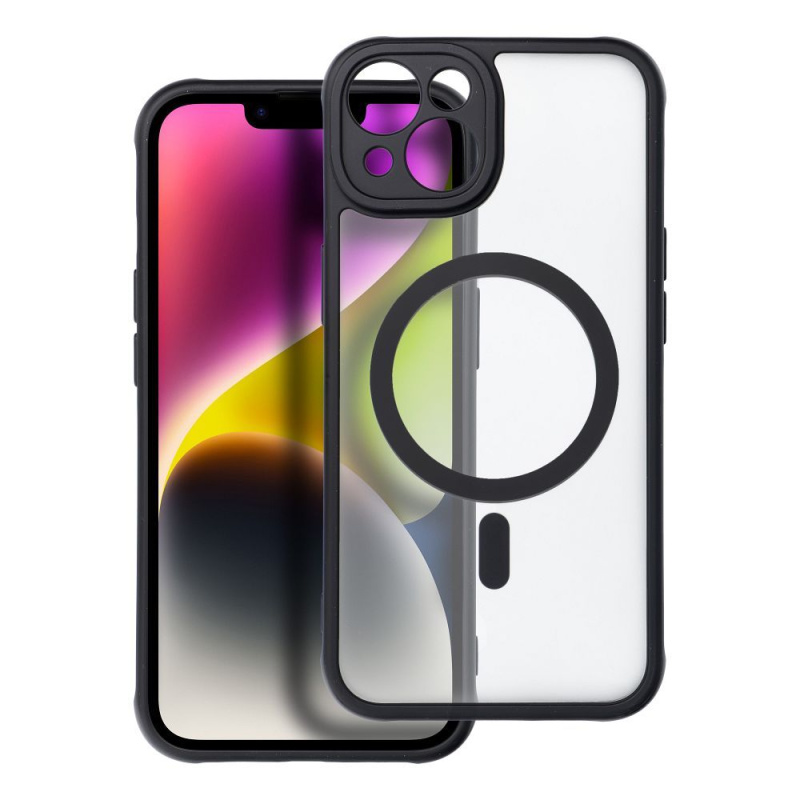 OEM Pouzdro Full Matte Mag Cover MagSafe APPLE IPHONE 14 černé