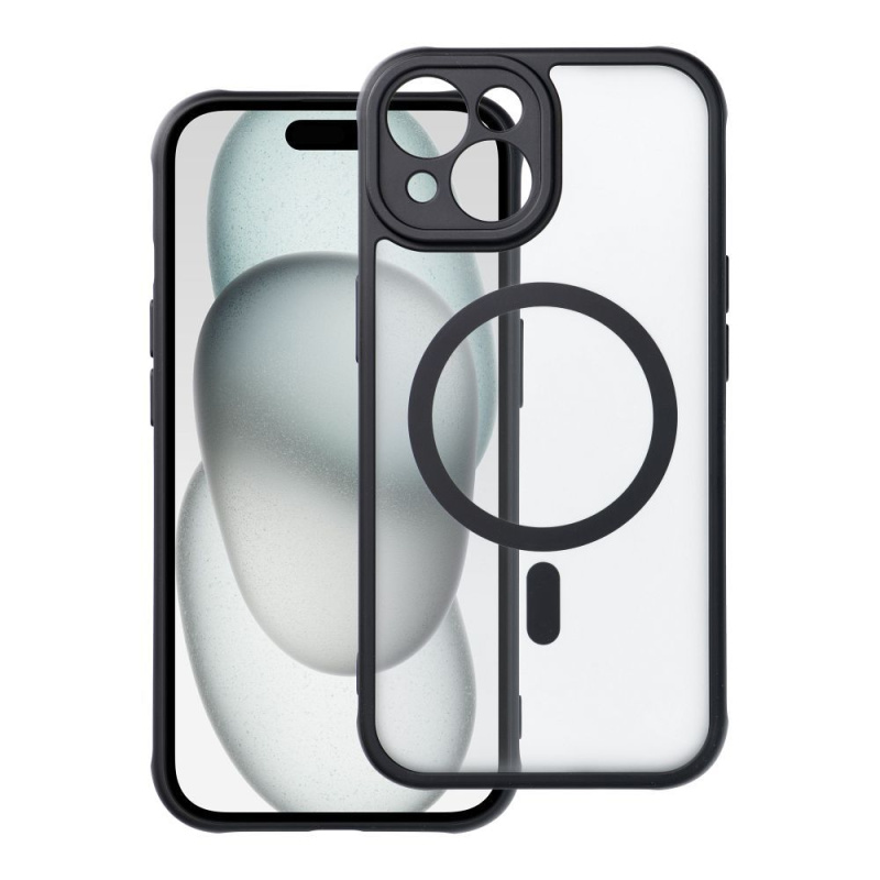 OEM Pouzdro Full Matte Mag Cover MagSafe APPLE IPHONE 15 černé
