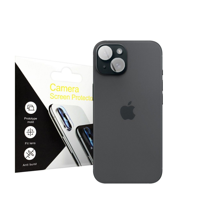 OEM Tvrzené sklo na fotoaparát Camera Cover Apple iPhone 15 Plus