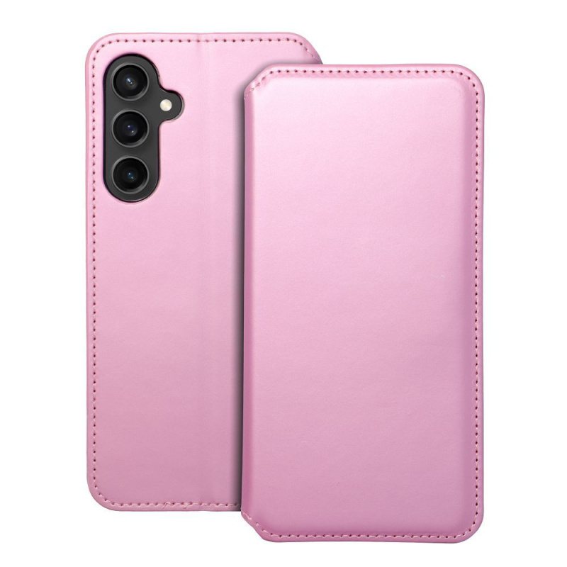 OEM Pouzdro Dual Pocket SAMSUNG Galaxy S23 FE světle růžové