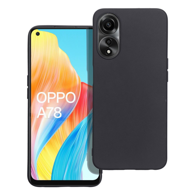 OEM Pouzdro MATT Case OPPO A78 4G černé