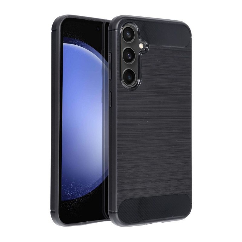 OEM Pouzdro Forcell Carbon SAMSUNG Galaxy S23 FE černé
