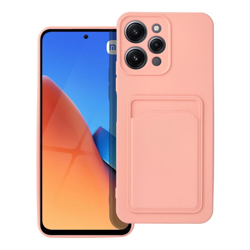 OEM Pouzdro Forcell CARD CASE XIAOMI Redmi 12 4G růžové