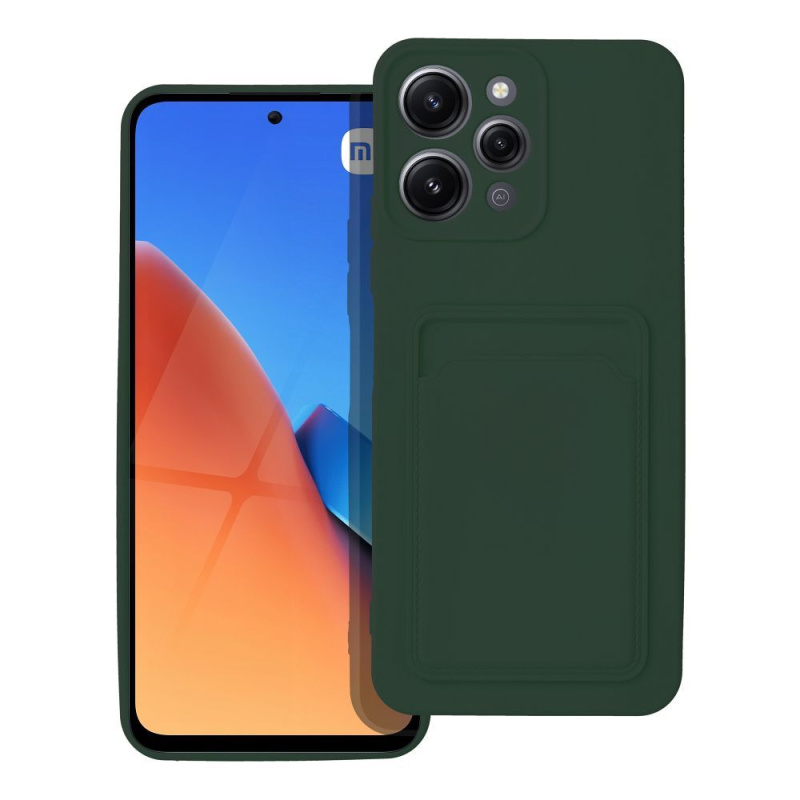 OEM Pouzdro Forcell CARD CASE XIAOMI Redmi 12 4G zelené