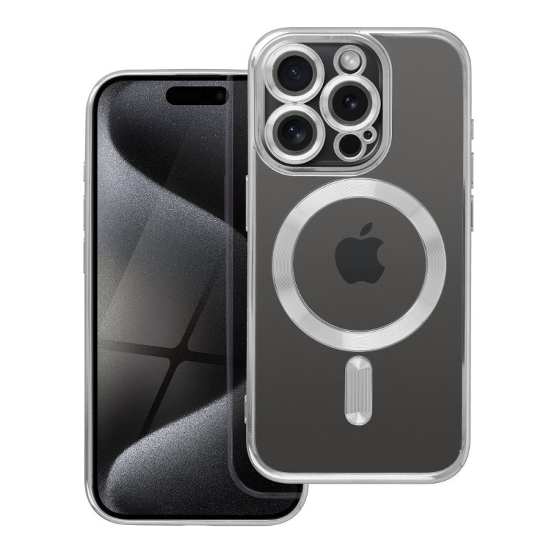 OEM Pouzdro Electro Mag Cover APPLE IPHONE 15 PRO titanové