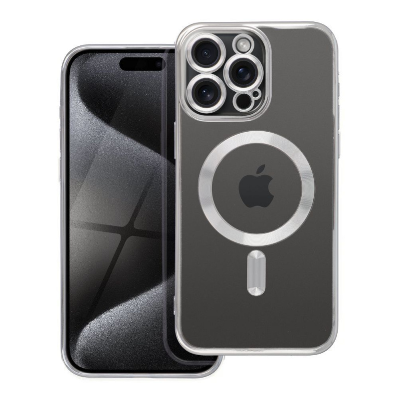 OEM Pouzdro Electro Mag Cover APPLE IPHONE 15 PRO MAX titanové