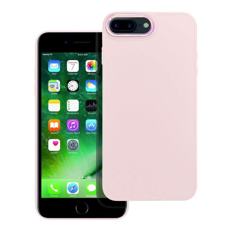 OEM Pouzdo FRAME APPLE IPHONE 7 PLUS / 8 PLUS pudrově růžové