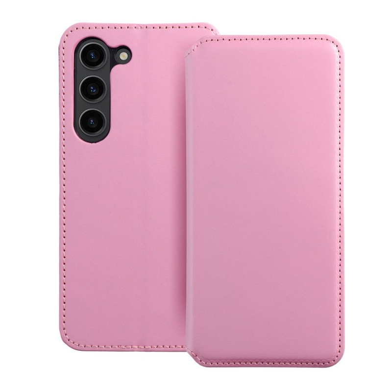 OEM Pouzdro Dual Pocket SAMSUNG Galaxy S24 ULTRA světle růžové