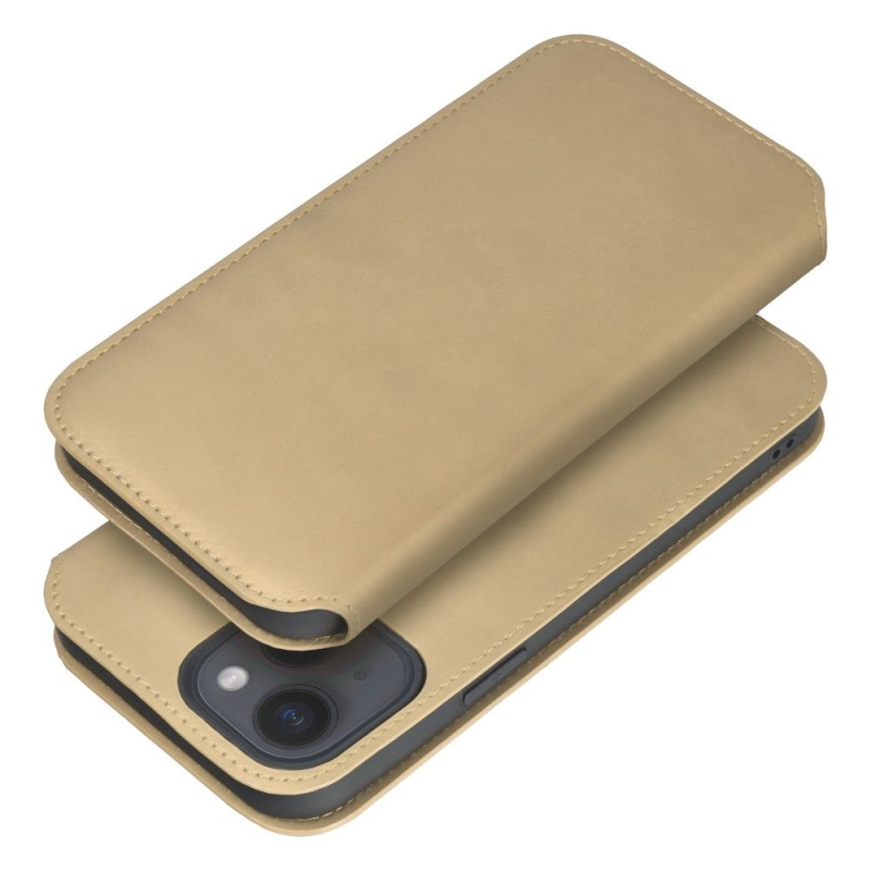 OEM Pouzdro Dual Pocket SAMSUNG Galaxy A25 5G zlaté