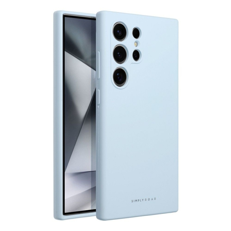 Pouzdro Roar Cloud-Skin Samsung Galaxy S24 Ultra světle modré