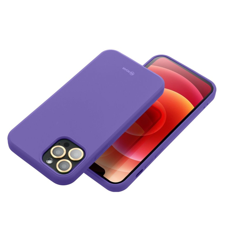 Pouzdro Roar Colorful Jelly Samsung Galaxy A14 5G fialové