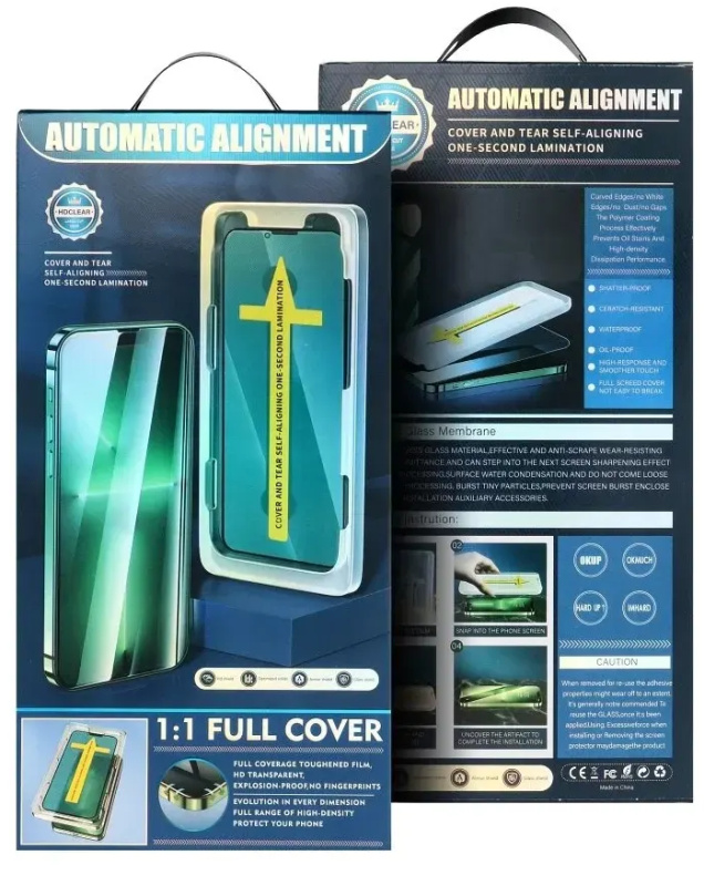 OEM Tvrzené sklo 5D Full Glue Apple Iphone Xs Max / 11 Pro Max černé + aplikator