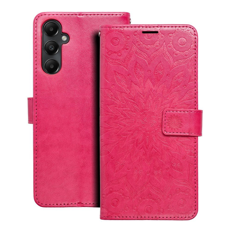 OEM Pouzdro Forcell MEZZO Book SAMSUNG Galaxy A05s mandala purpurové