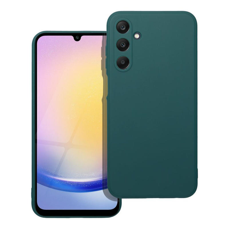 OEM Pouzdro MATT Case SAMSUNG Galaxy A25 5G tmavě zelené