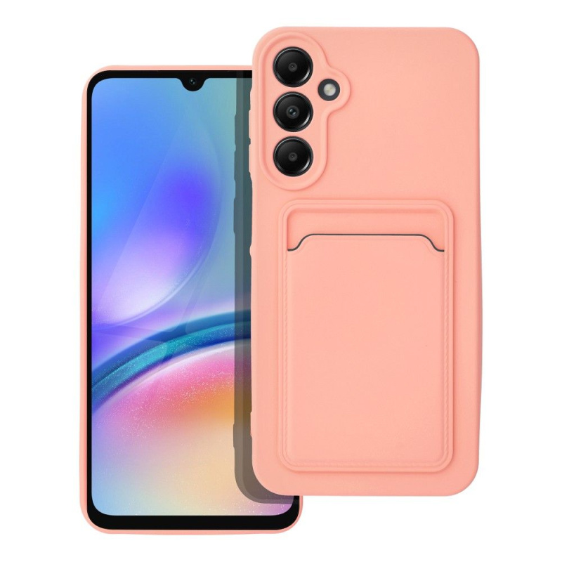 OEM Pouzdro Forcell CARD CASE SAMSUNG Galaxy A25 5G růžové