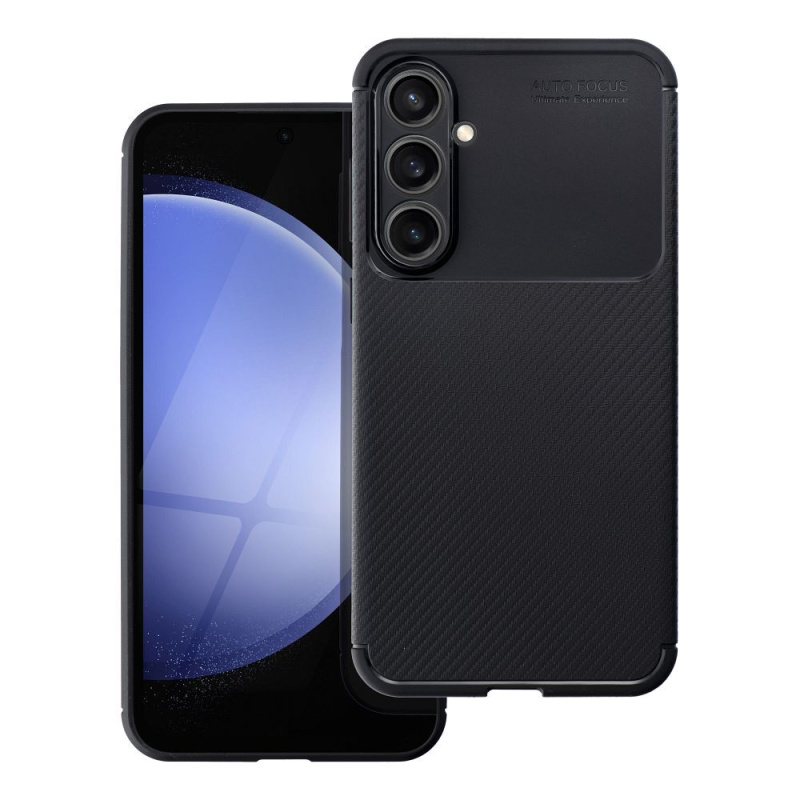 OEM Pouzdro CARBON PREMIUM SAMSUNG Galaxy S23 FE černé