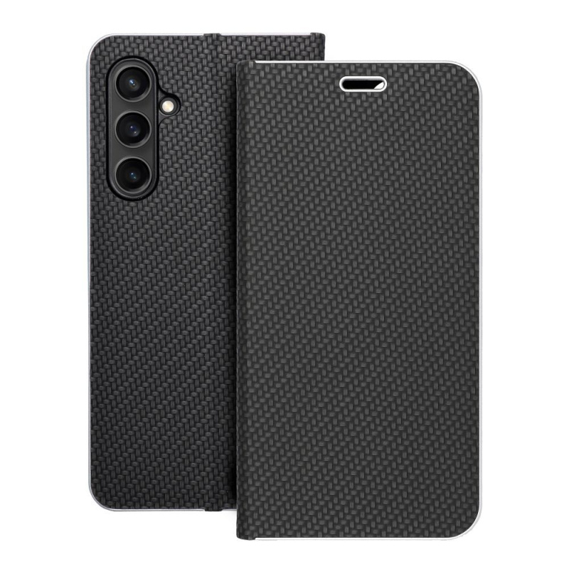OEM Pouzdro Forcell Luna Carbon SAMSUNG Galaxy S23 FE černé
