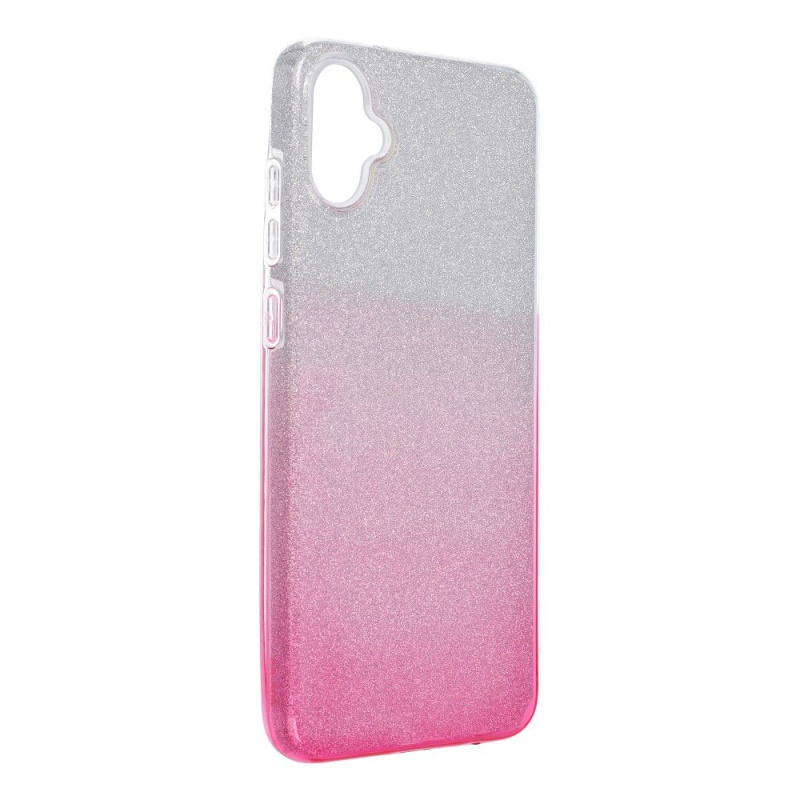 OEM Pouzdro Forcell SHINING SAMSUNG Galaxy A05 transparent/růžové