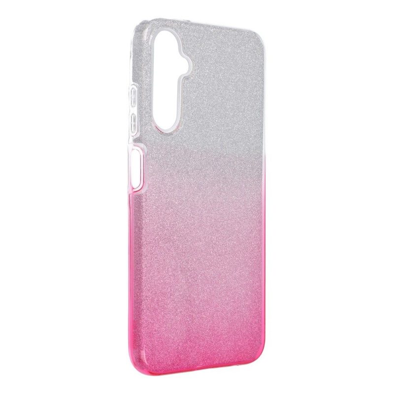 OEM Pouzdro Forcell SHINING SAMSUNG Galaxy A05S transparent/růžové