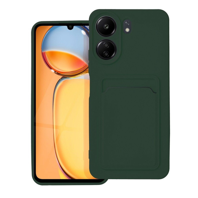 OEM Pouzdro Forcell CARD CASE XIAOMI Redmi 13C zelené