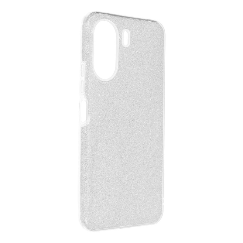 OEM Pouzdro Forcell SHINING XIAOMI Redmi 13C stříbrné