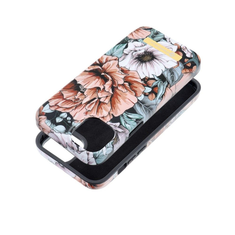 FORCELL F-PROTECT Mirage pouzdro MagSafe pro APPLE IPHONE 15 Plus bloom bush