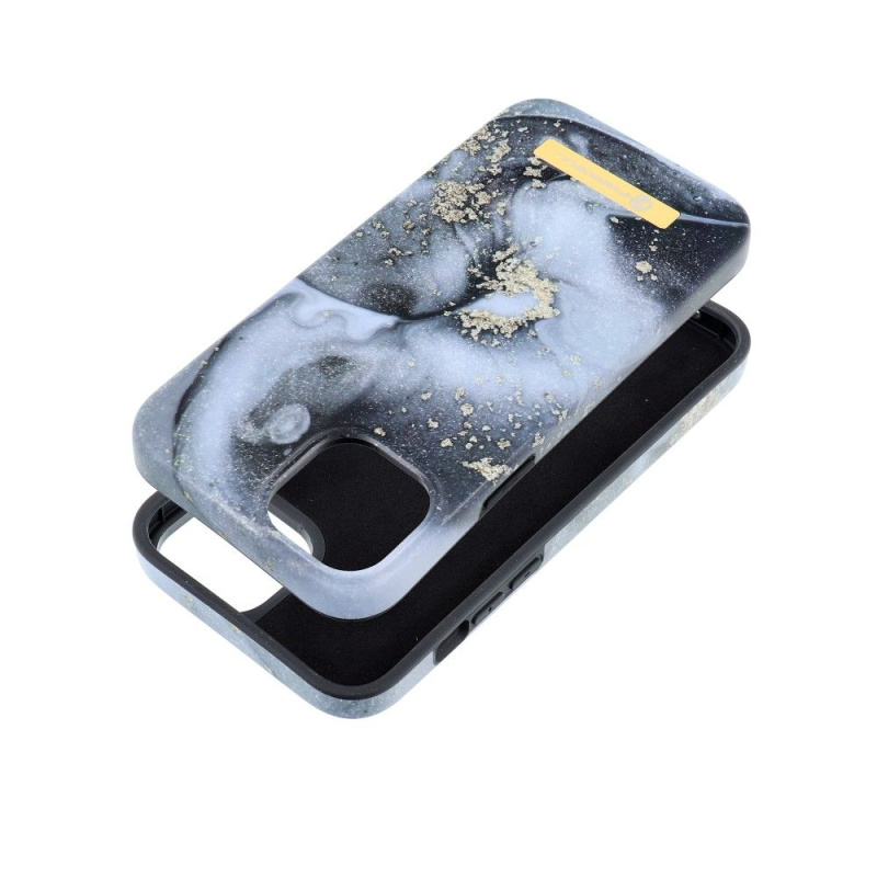 FORCELL F-PROTECT Mirage pouzdro MagSafe pro APPLE IPHONE 15 Plus marble mist