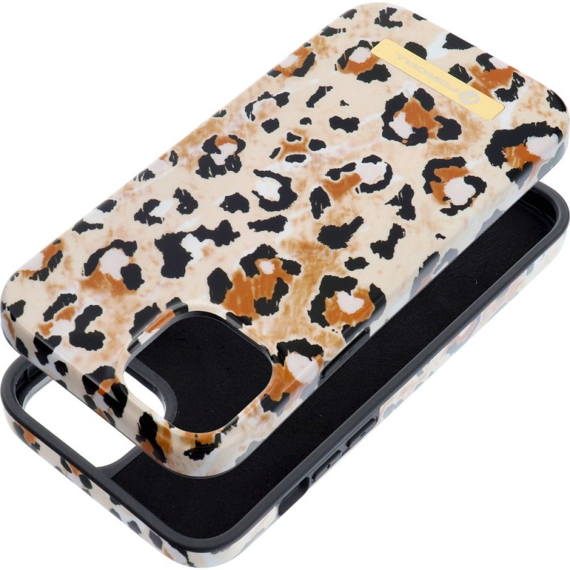 FORCELL F-PROTECT Mirage pouzdro MagSafe pro APPLE IPHONE 15 Plus wild panther