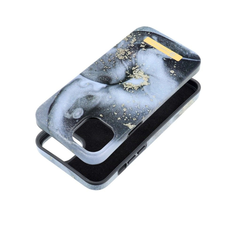 FORCELL F-PROTECT Mirage pouzdro MagSafe pro APPLE IPHONE 14 Plus marble mist
