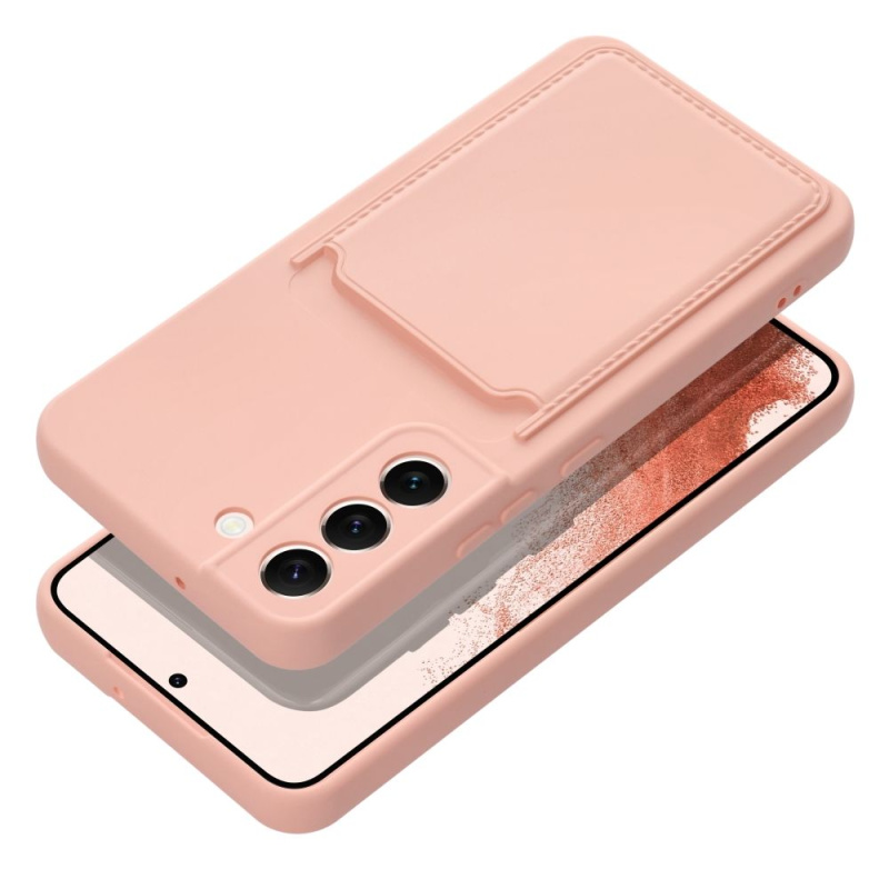 OEM Pouzdro Forcell CARD CASE SAMSUNG Galaxy A55 5G růžové