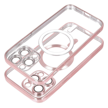 OEM Pouzdro Electro Mag Cover SAMSUNG Galaxy S24 zlatorůžové