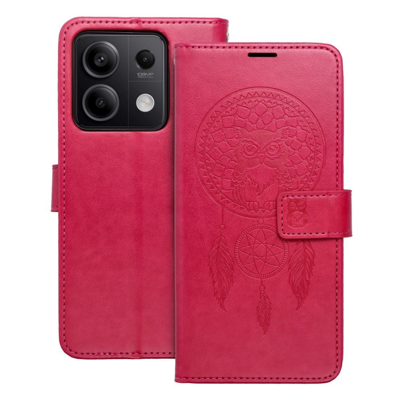 OEM Pouzdro Forcell MEZZO Book XIAOMI Redmi NOTE 13 5G lapač snů purpurové