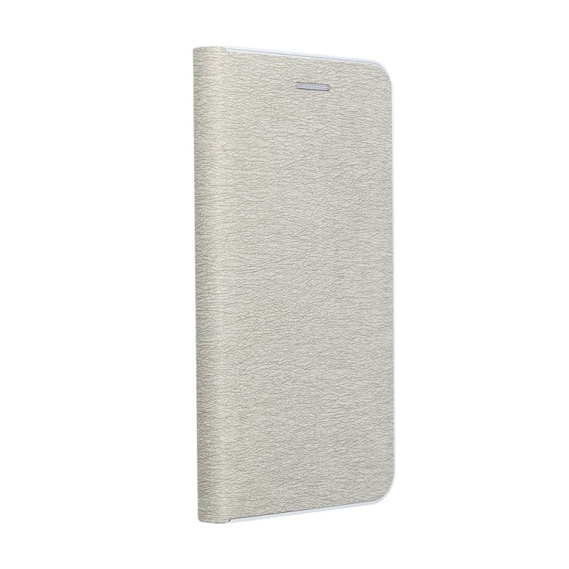 OEM Pouzdro Forcell LUNA Book Gold XIAOMI Redmi NOTE 13 PRO 5G stříbrné