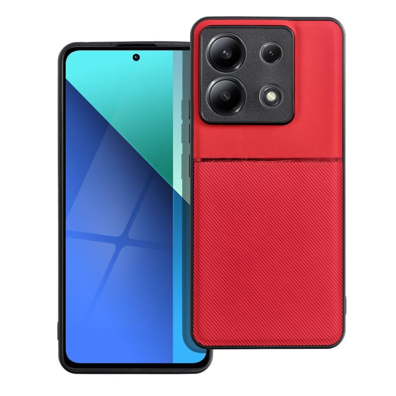 OEM Pouzdro Forcell NOBLE XIAOMI Redmi NOTE 13 PRO 5G červené