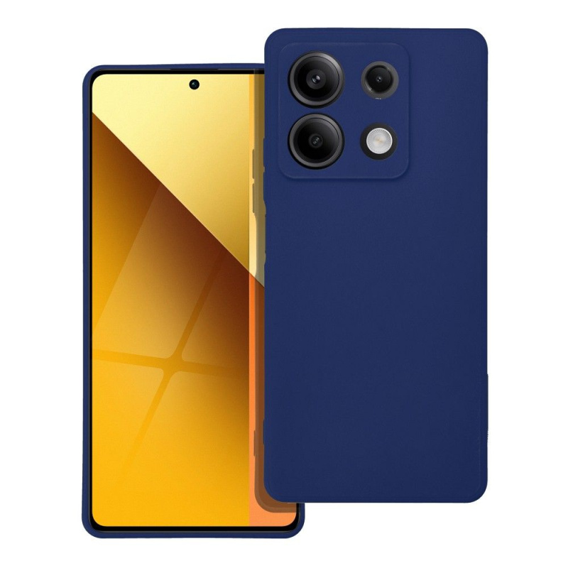 OEM Pouzdro Forcell SOFT XIAOMI Redmi NOTE 13 5G tmavě modré