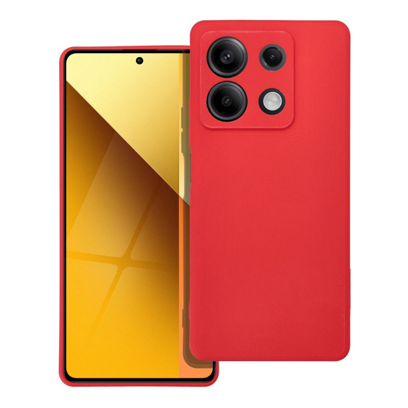 OEM Pouzdro Forcell SOFT XIAOMI Redmi NOTE 13 5G červené