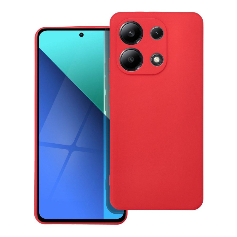 OEM Pouzdro Forcell SOFT XIAOMI Redmi NOTE 13 4G červené