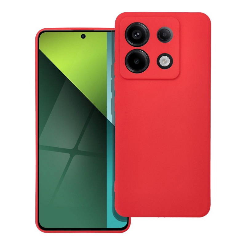 OEM Pouzdro Forcell SOFT XIAOMI Redmi NOTE 13 PRO 5G červené