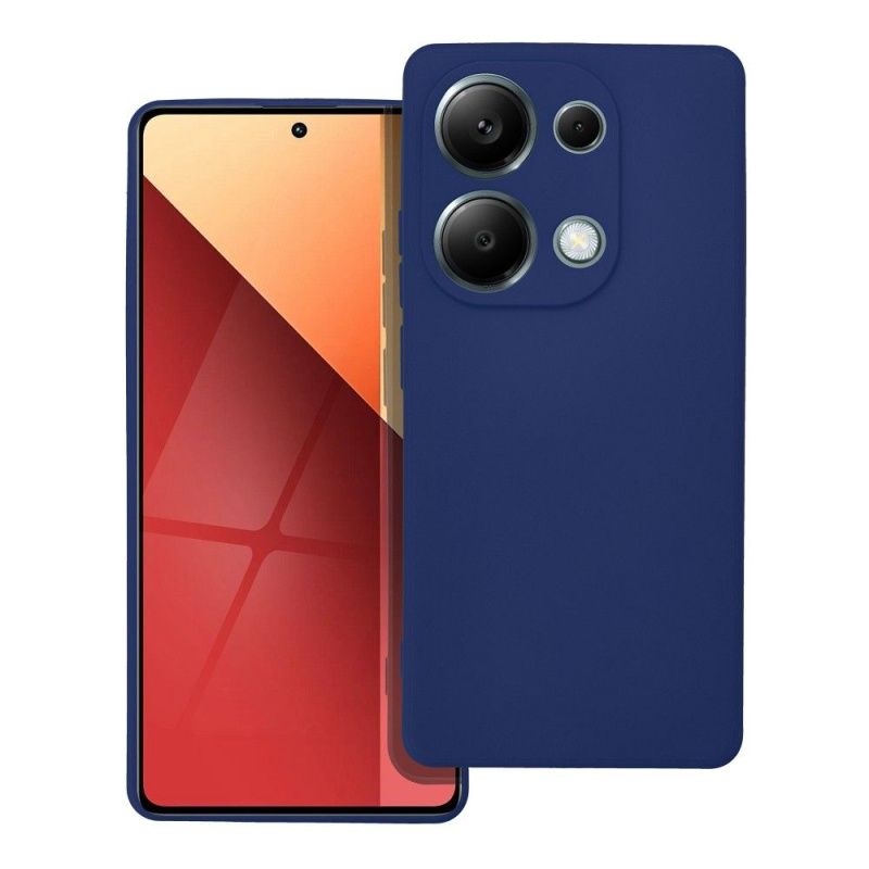 OEM Pouzdro Forcell SOFT XIAOMI Redmi NOTE 13 PRO 4G tmavě modré