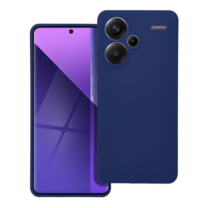 OEM Pouzdro Forcell SOFT XIAOMI Redmi NOTE 13 PRO+ 5G tmavě modré