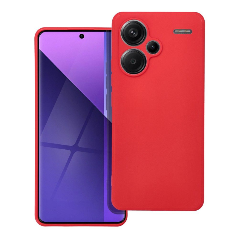 OEM Pouzdro Forcell SOFT XIAOMI Redmi NOTE 13 PRO+ 5G červené