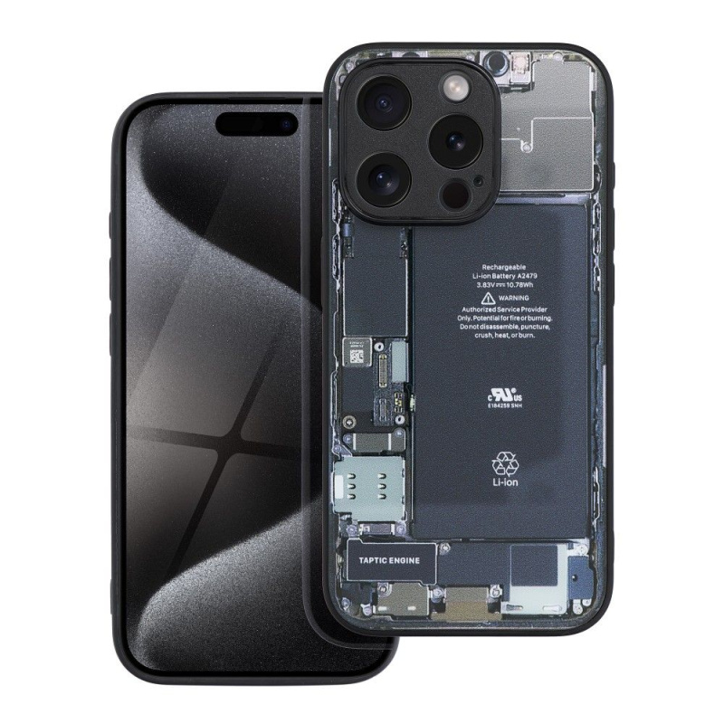 OEM Pouzdro TECH pro APPLE IPHONE 13 PRO MAX vzor 2