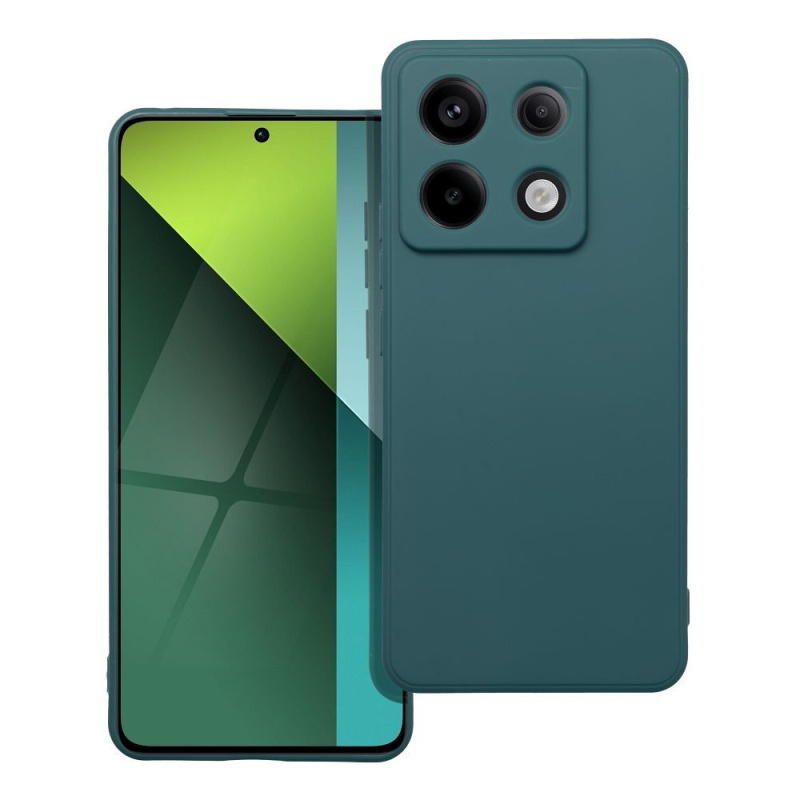 OEM Pouzdro MATT Case XIAOMI Redmi NOTE 13 PRO 5G tmavě zelené