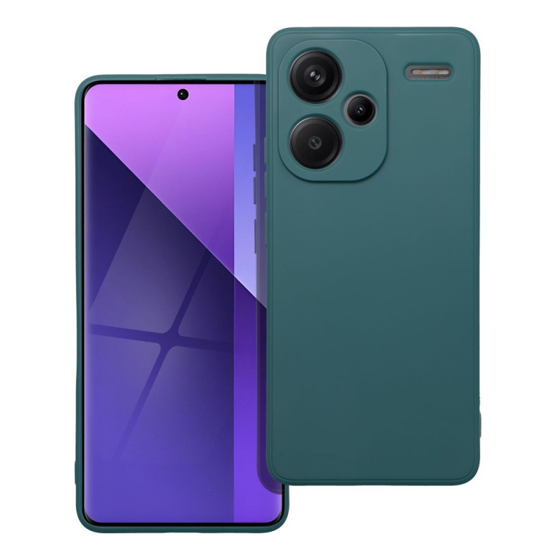 OEM Pouzdro MATT Case XIAOMI Redmi NOTE 13 PRO+ 5G tmavě zelené
