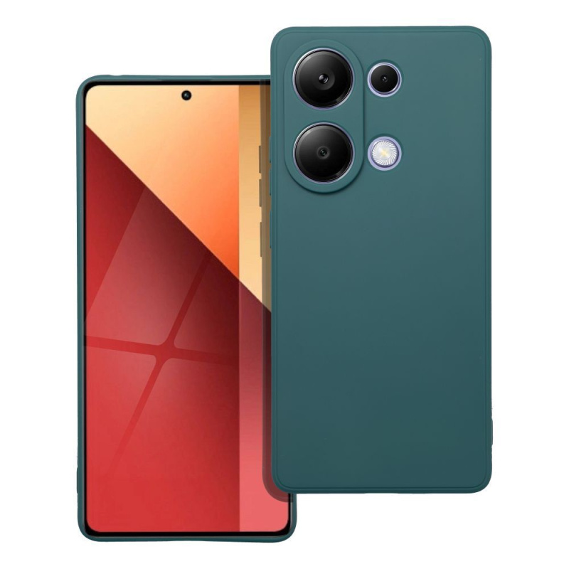 OEM Pouzdro MATT Case XIAOMI Redmi NOTE 13 PRO 4G tmavě zelené