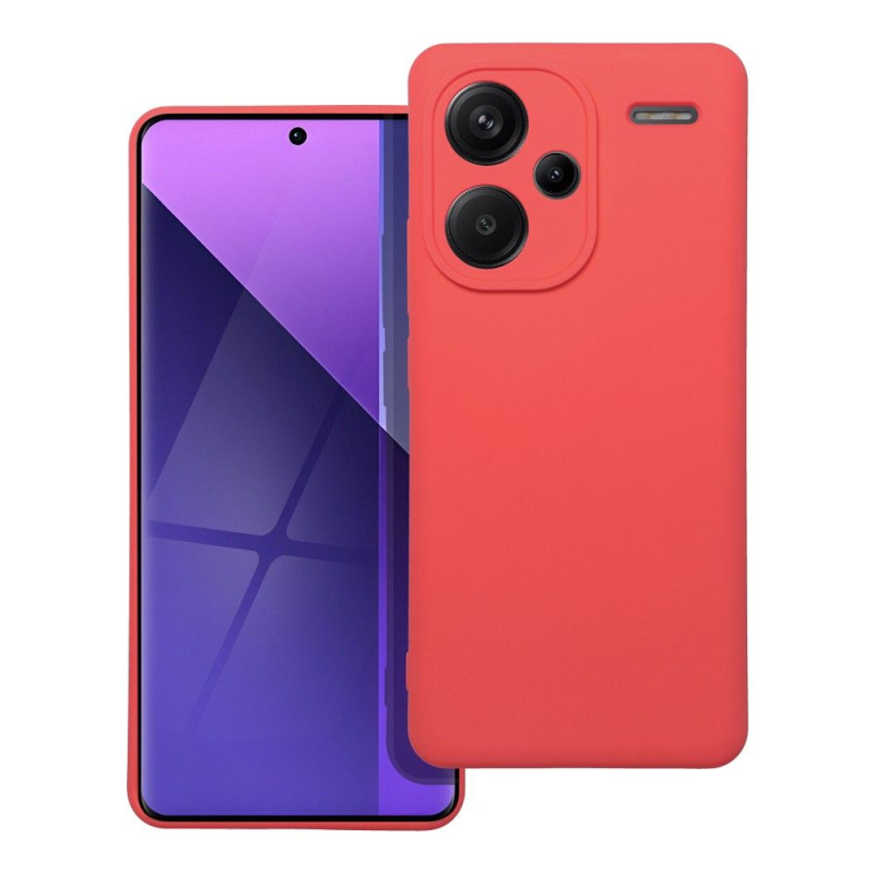 OEM Pouzdro Forcell SILICONE LITE XIAOMI Redmi NOTE 13 PRO+ 5G broskvové