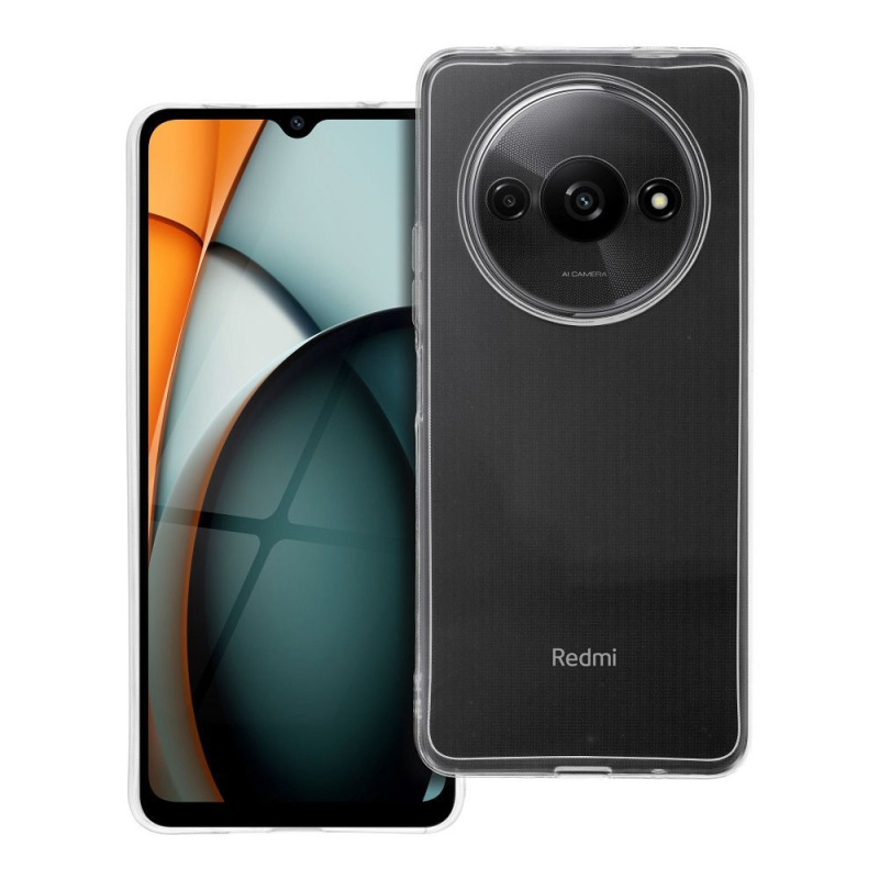 OEM Pouzdro CLEAR CASE 2mm XIAOMI Redmi A3 4G (ochrana fotoaparátu)