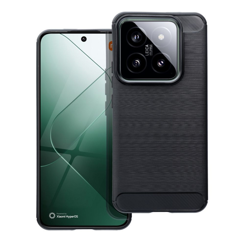 OEM Pouzdro Forcell Carbon XIAOMI 14 PRO černé